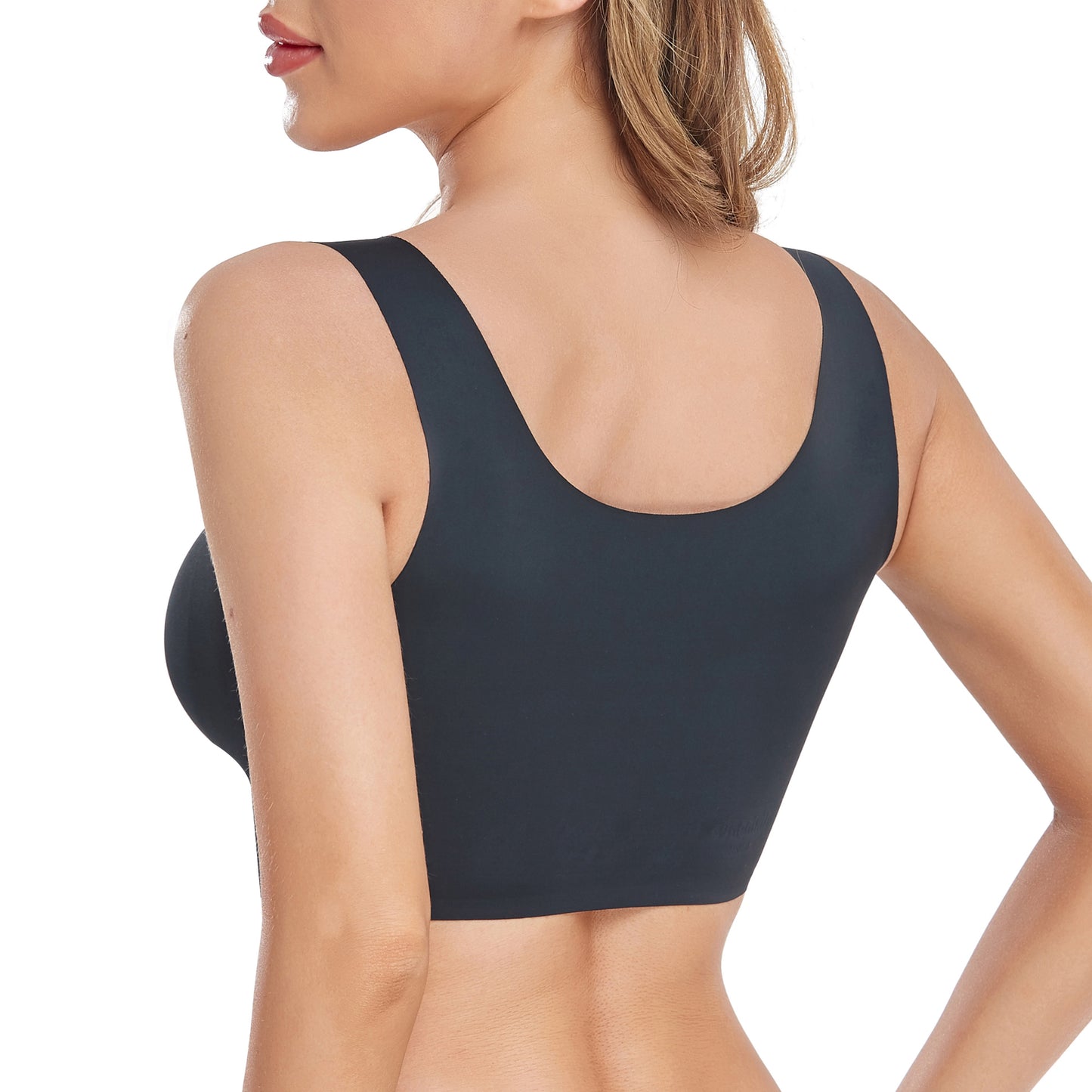 LIXINGNUO | Soutien-gorge sans couture et sans armatures pour femme avec coussinets amovibles — Confort à enfiler, tailles S-3XL