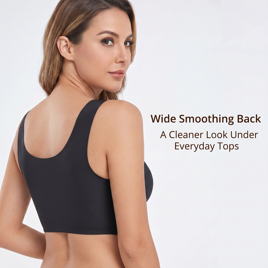 LIXINGNUO | Women's Seamless Wireless Bra with Removable Pads — Comfort Pullover, Sizes S-3X - - Wire-Free Bra by Aylee Attire