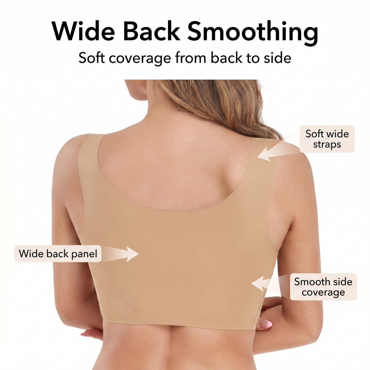 LIXINGNUO | Women's Seamless Wireless Bra with Removable Pads — Comfort Pullover, Sizes S-3X - - Wire-Free Bra by Aylee Attire