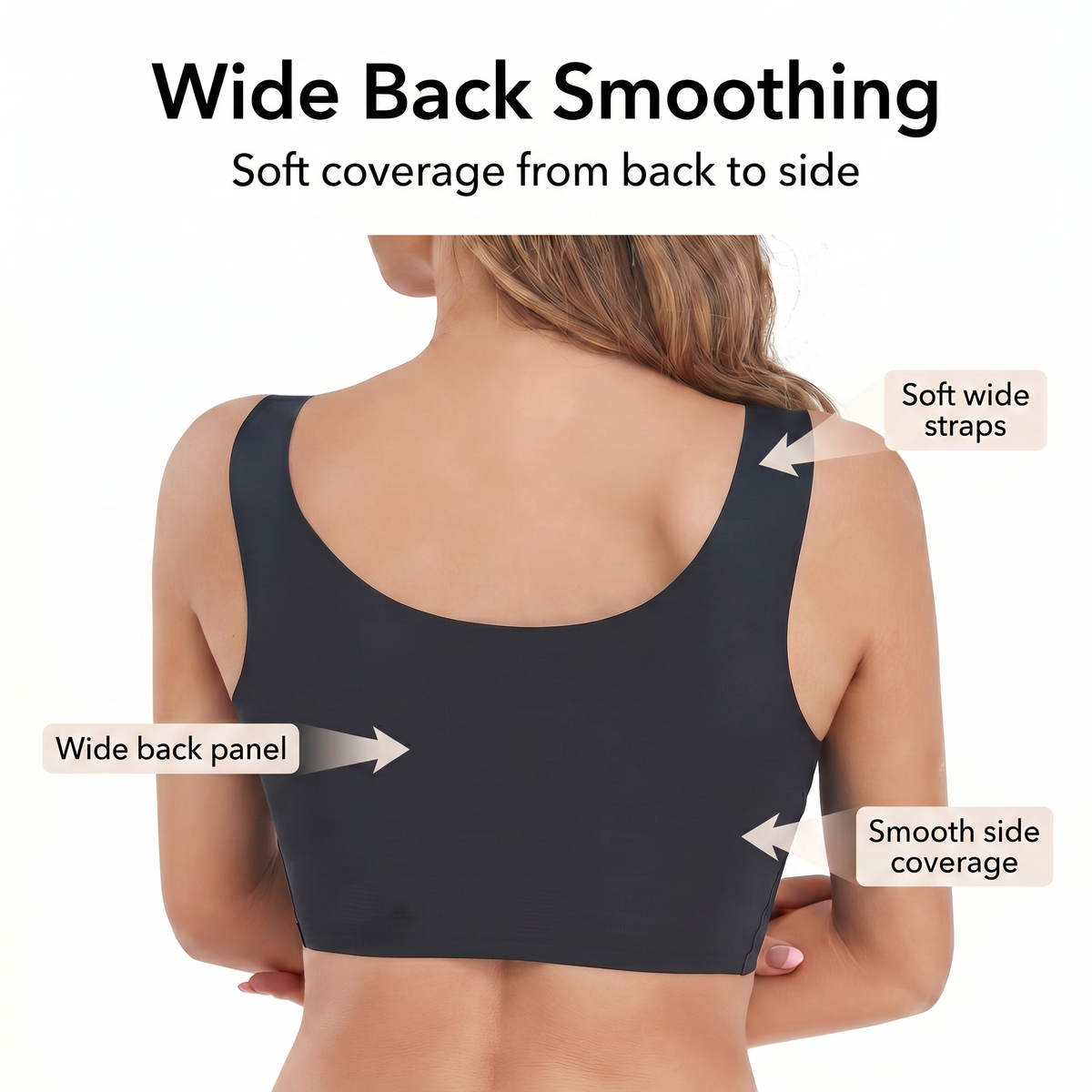 LIXINGNUO | Women's Seamless Wireless Bra with Removable Pads — Comfort Pullover, Sizes S-3X - - Wire-Free Bra by Aylee Attire