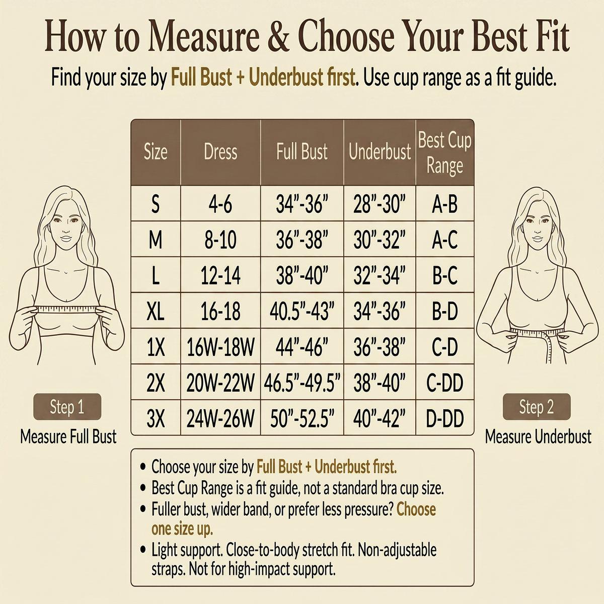LIXINGNUO | Women's Seamless Wireless Bra with Removable Pads — Comfort Pullover, Sizes S-3X - - Wire-Free Bra by Aylee Attire