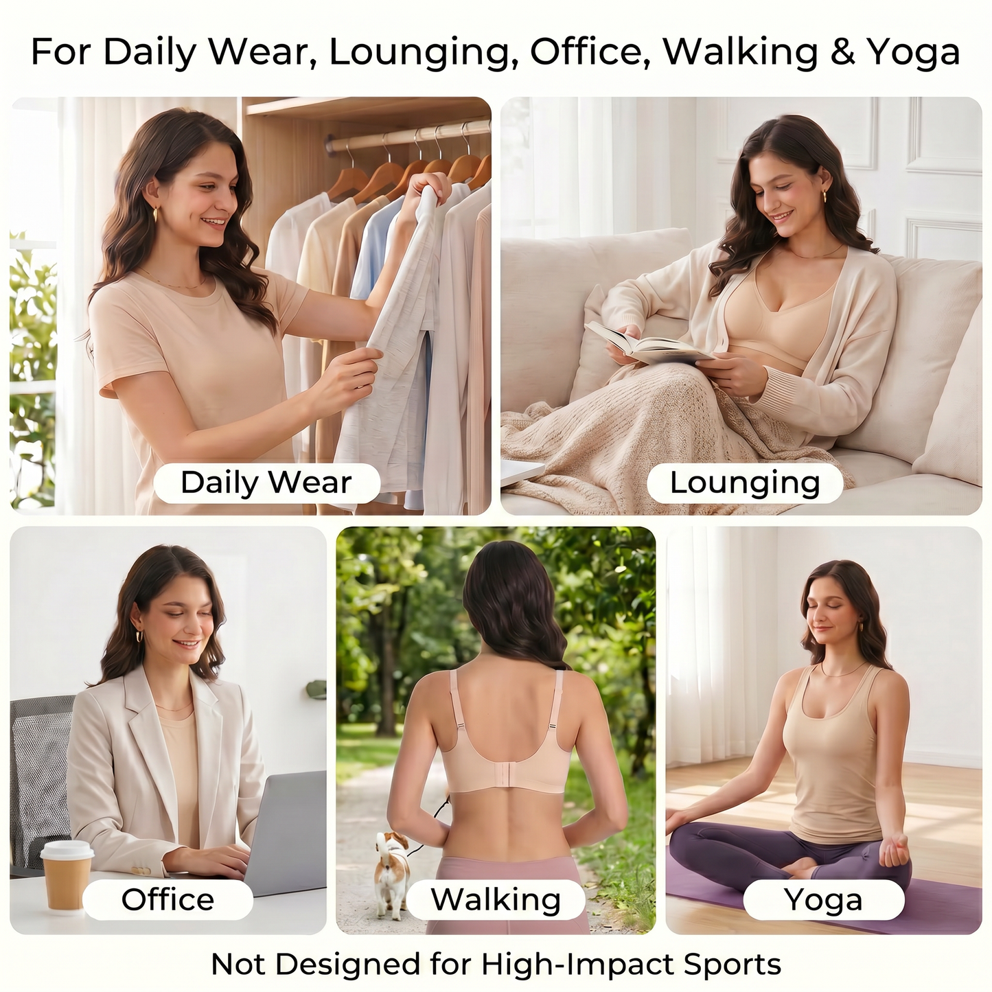 Aylee | Seamless Air Bra - - Wire-Free Bra by Aylee Attire
