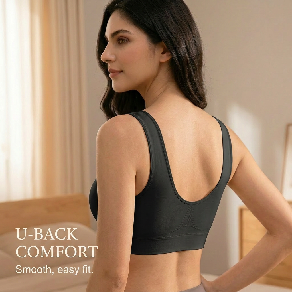 LIXINGNUO | Everyday Comfort Wireless Bralette | Cup-Free, Wire-Free