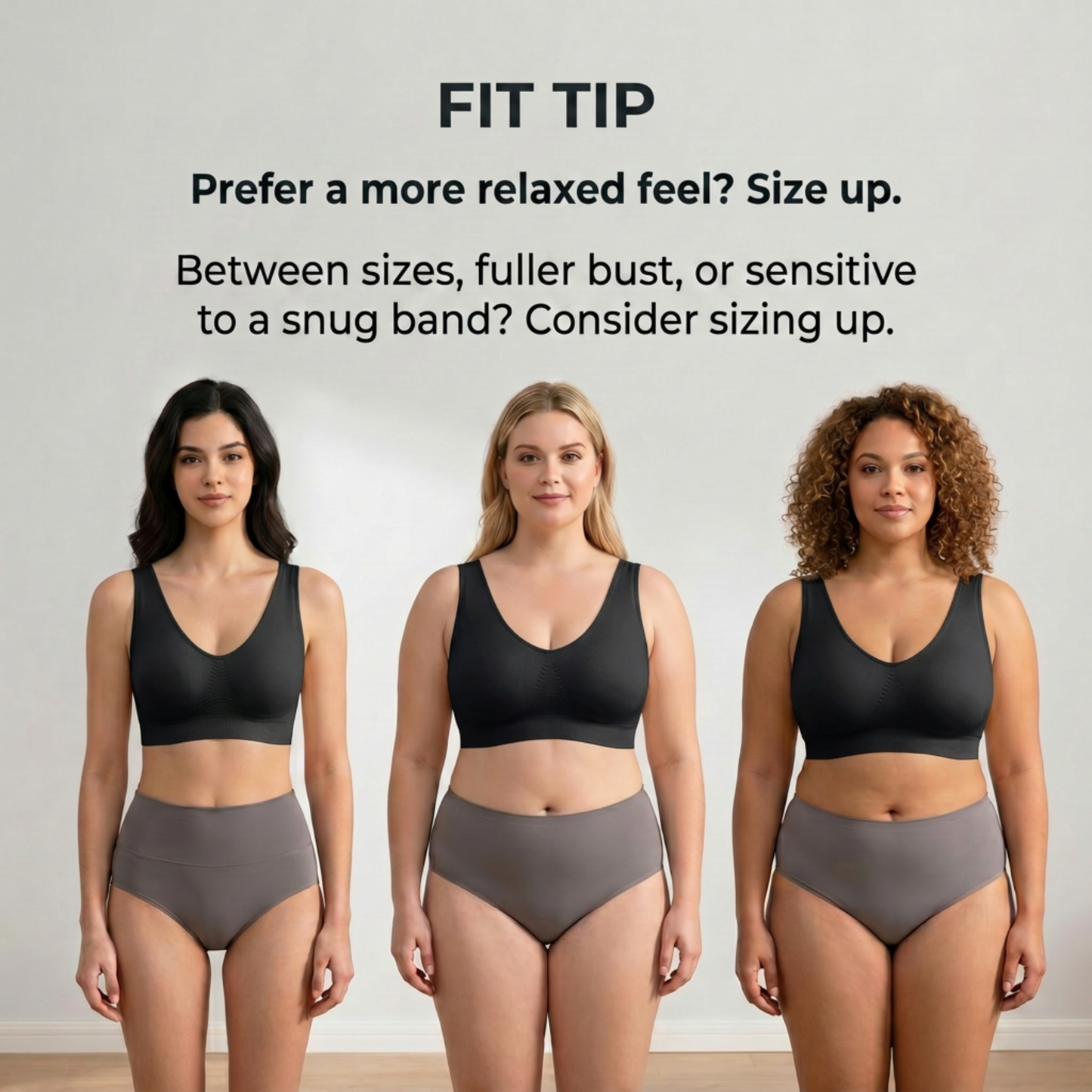 LIXINGNUO | Everyday Comfort Wireless Bralette | Cup-Free, Wire-Free - - Wire-Free Bra by Aylee Attire