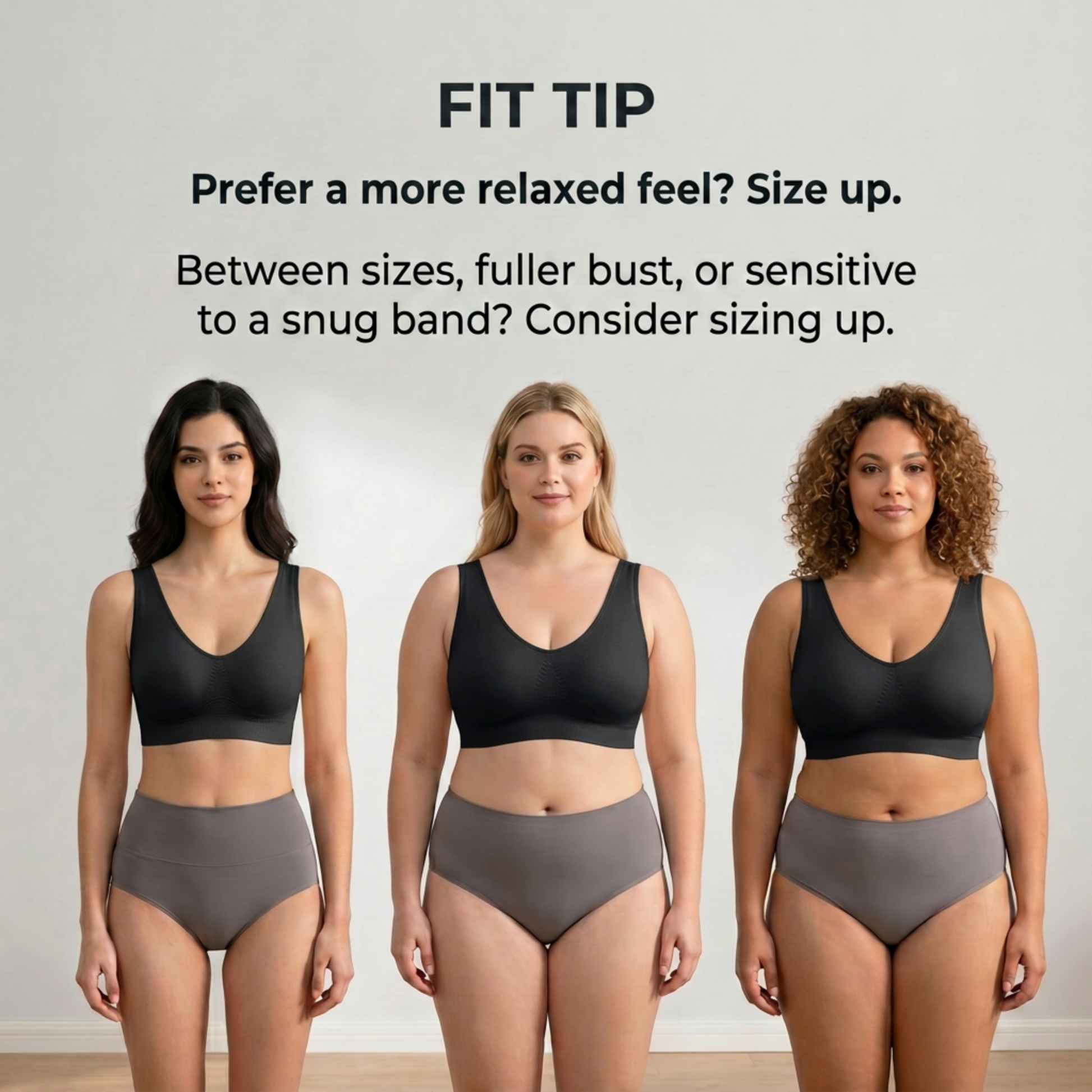 LIXINGNUO | Everyday Comfort Wireless Bralette | Cup-Free, Wire-Free - - Wire-Free Bra by Aylee Attire